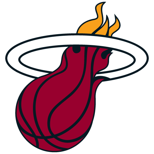 nba热火队logo图片